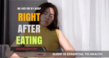 Sleeping After Eating: Does It Lead to Weight Gain?