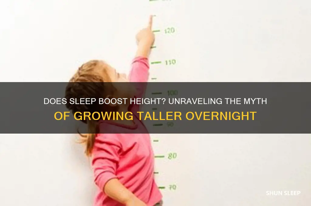 do i get taller when i sleep