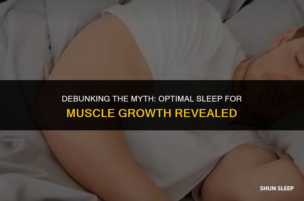 do i have to sleep 8 hours to build muscle