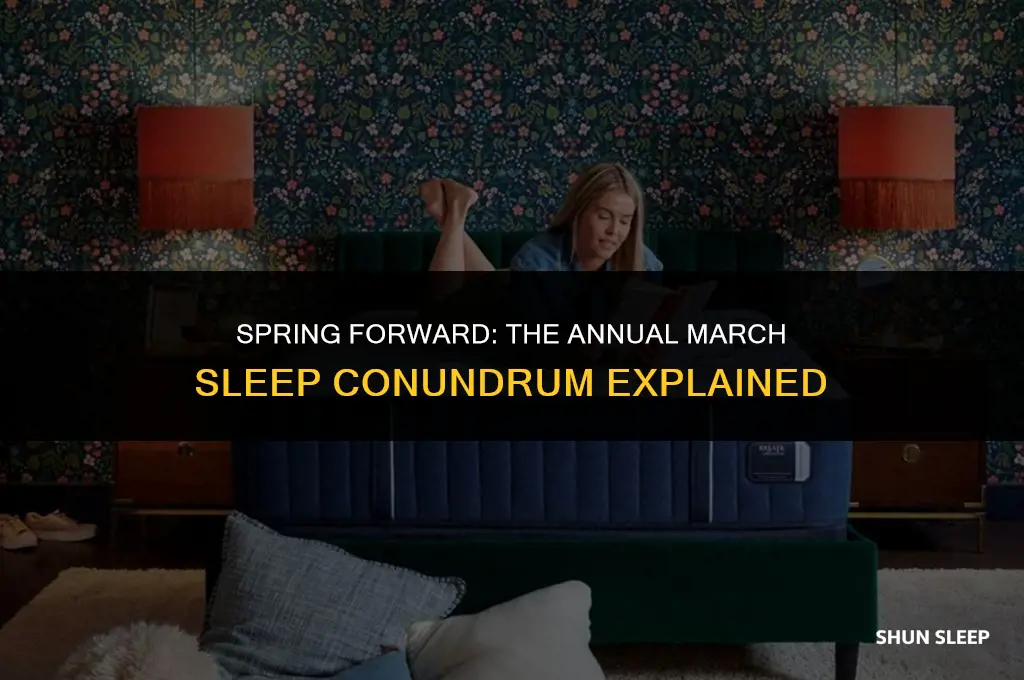 do i lose an hour of sleep in march