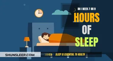 Unlocking Optimal Rest: The Great 7 vs. 8 Hours of Sleep Debate