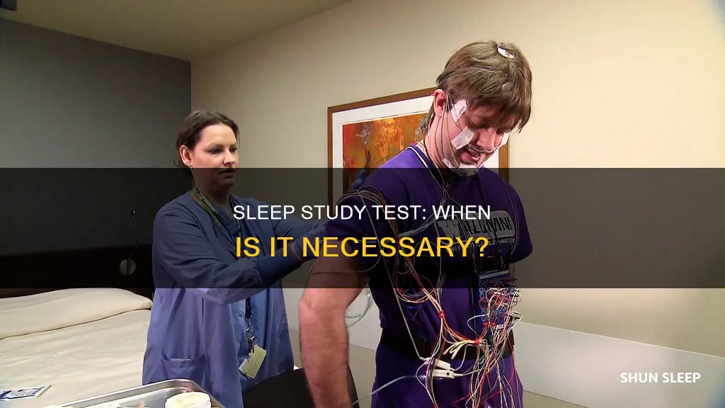 do i need a sleep study test