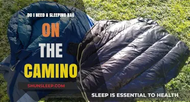 Sleeping Bag on the Camino: Essential or Excess Baggage?