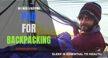 Backpacking Comfort: Sleeping Pads, Are They Necessary?