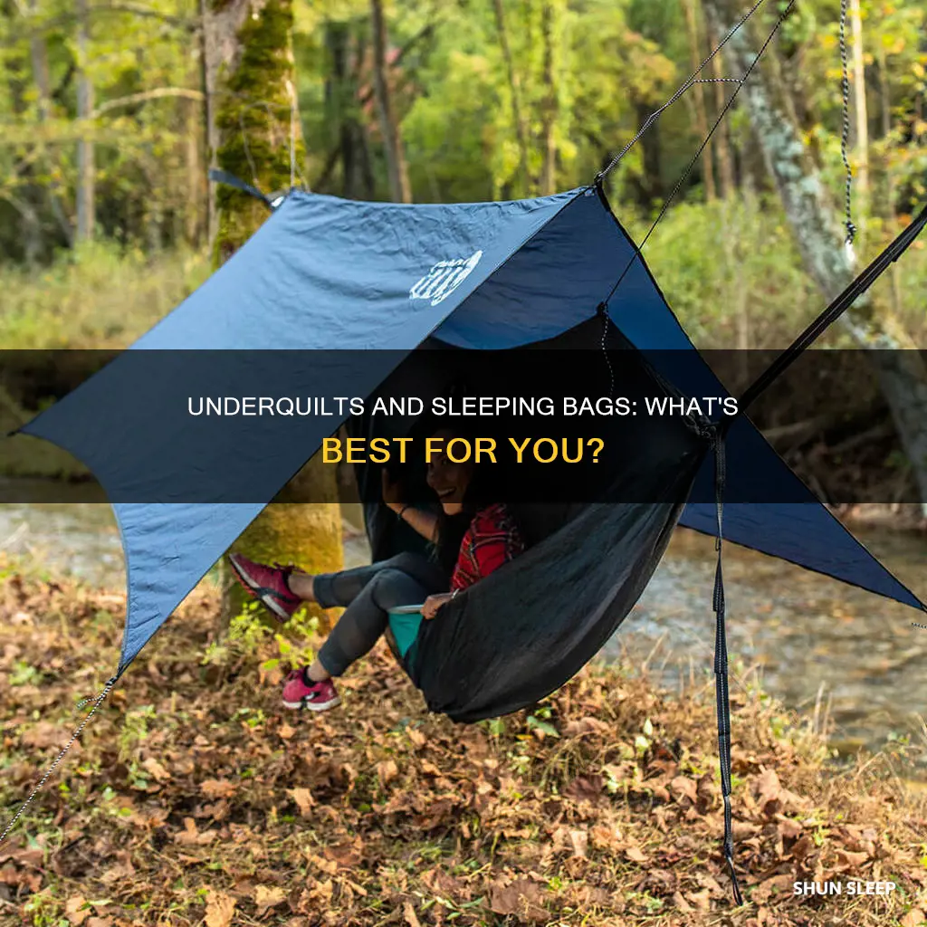 do i need an underquilt and sleeping bag
