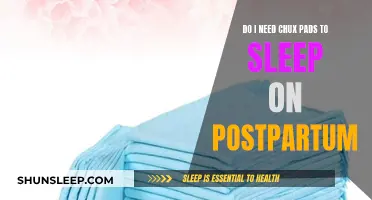 Chux Pads for Postpartum Sleep: Are They Necessary?