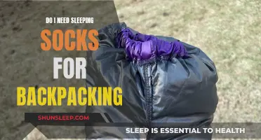 Backpacking Comfort: Sleeping Socks, Are They Necessary?
