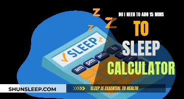 Sleep Calculator: Adding Extra Time for a Better Rest