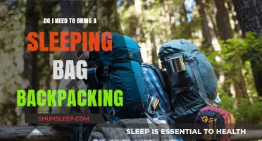 Backpacking Sleeping Bags: To Pack or Not to Pack?