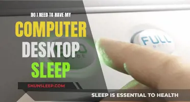 Should Your Computer Desktop Sleep?
