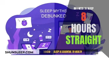 Unraveling the Myth: Is 8 Hours of Straight Sleep Necessary?