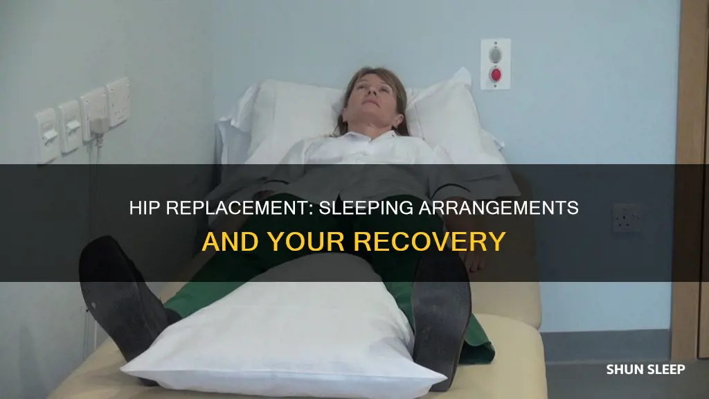 do i need to sleep downstairs after hip replacement