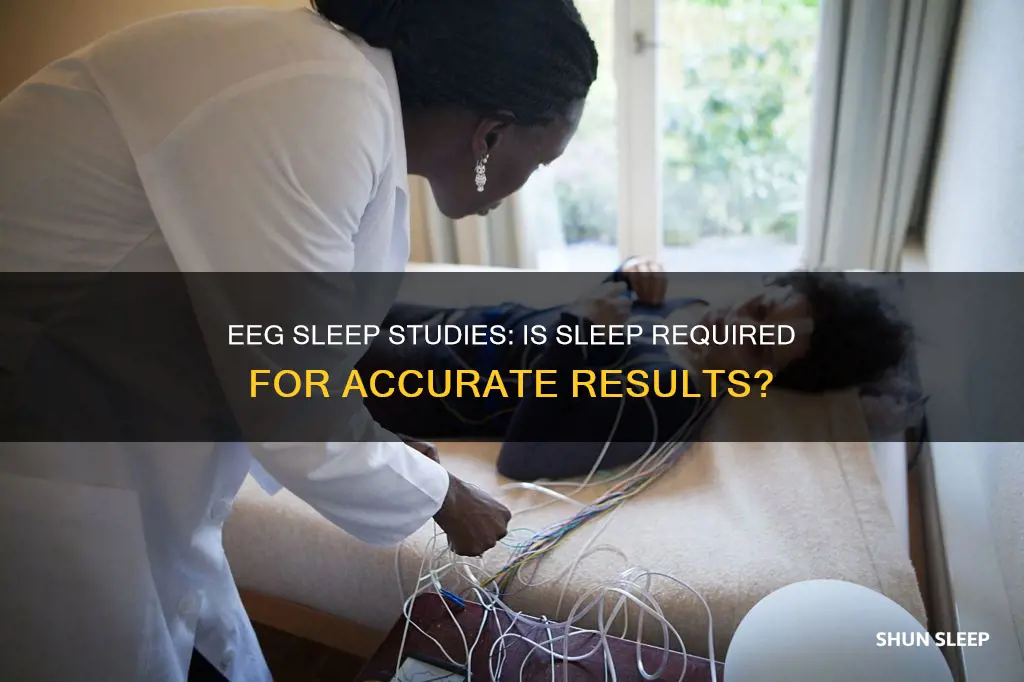 do i need to sleep during an eeg