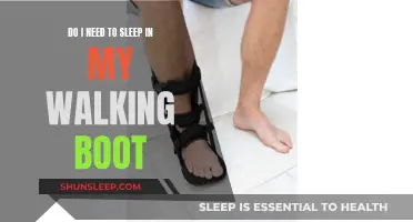Walking Boot Sleep: Is It Necessary?
