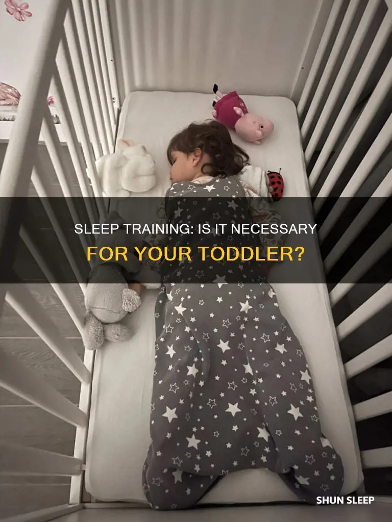 do i need to sleep train my 1 year old