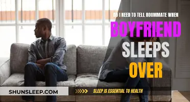 Should I Tell My Roommate About Sleepovers?