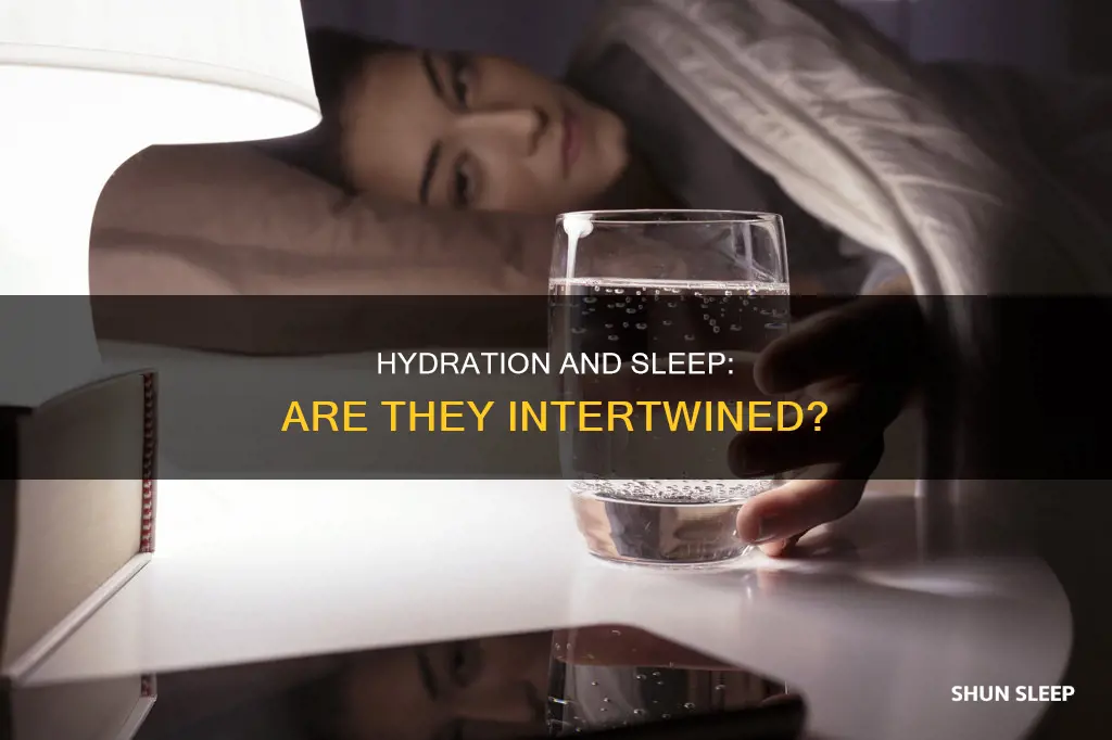 do i need water to sleep
