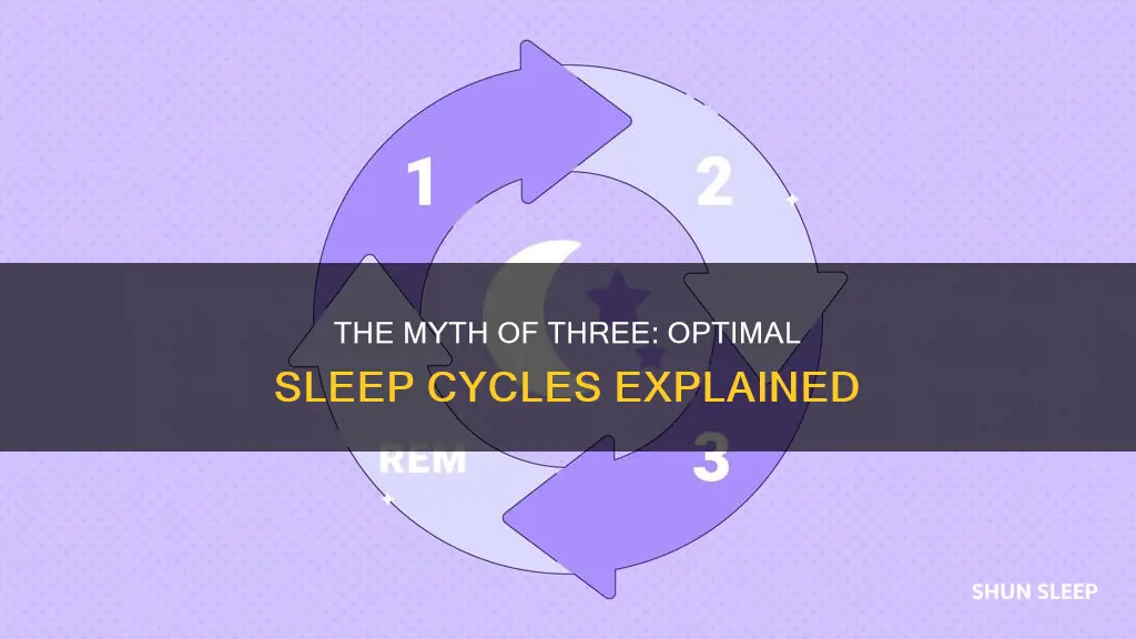 do i only need 3 rem cycles of sleep