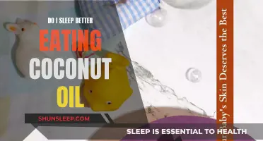 Coconut Oil: A Natural Sleep Aid?