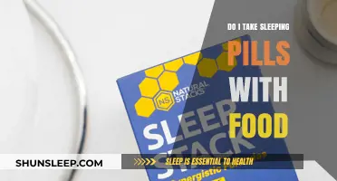 Sleeping Pills: Food or No Food?