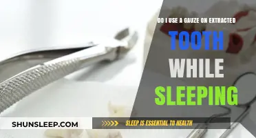 Using Gauze for Extracted Teeth: Sleep Tips