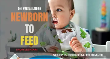 Should You Wake a Sleeping Newborn to Feed?