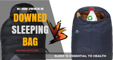 Synthetic vs Down: Choosing the Right Sleeping Bag
