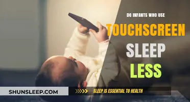 Touchscreen Use: Are Infants Losing Sleep?
