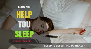 Iron Pills and Sleep: Uncovering the Link for Better Rest