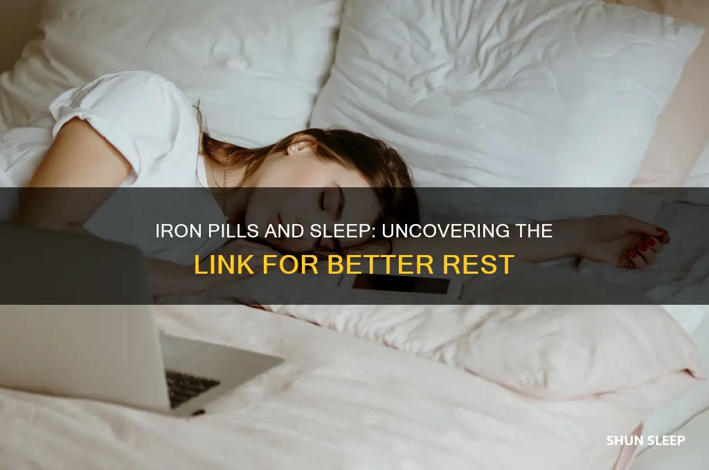 do iron pills help you sleep