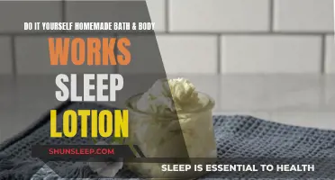 Make Your Own Sleep Lotion at Home