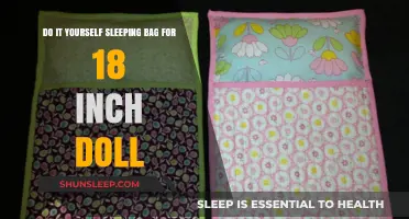 Handmade Sleeping Bag for Your 18-Inch Doll