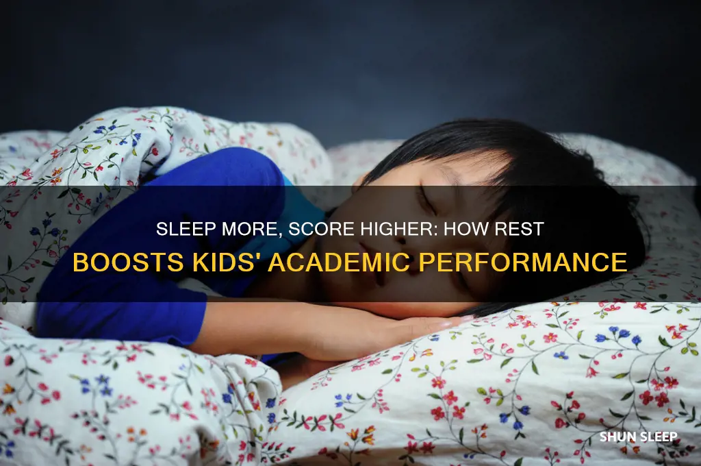 do kids get better grades with more sleep