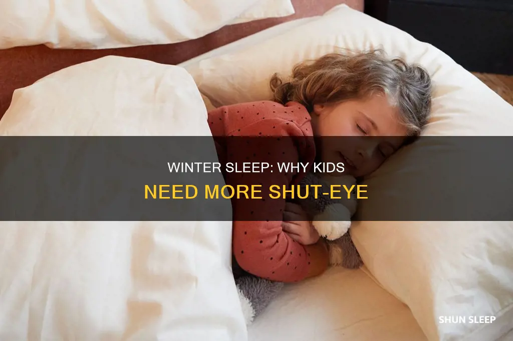 do kids need more sleep in the winter