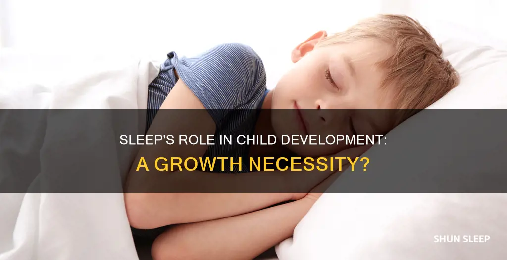 do kids need sleep to grow