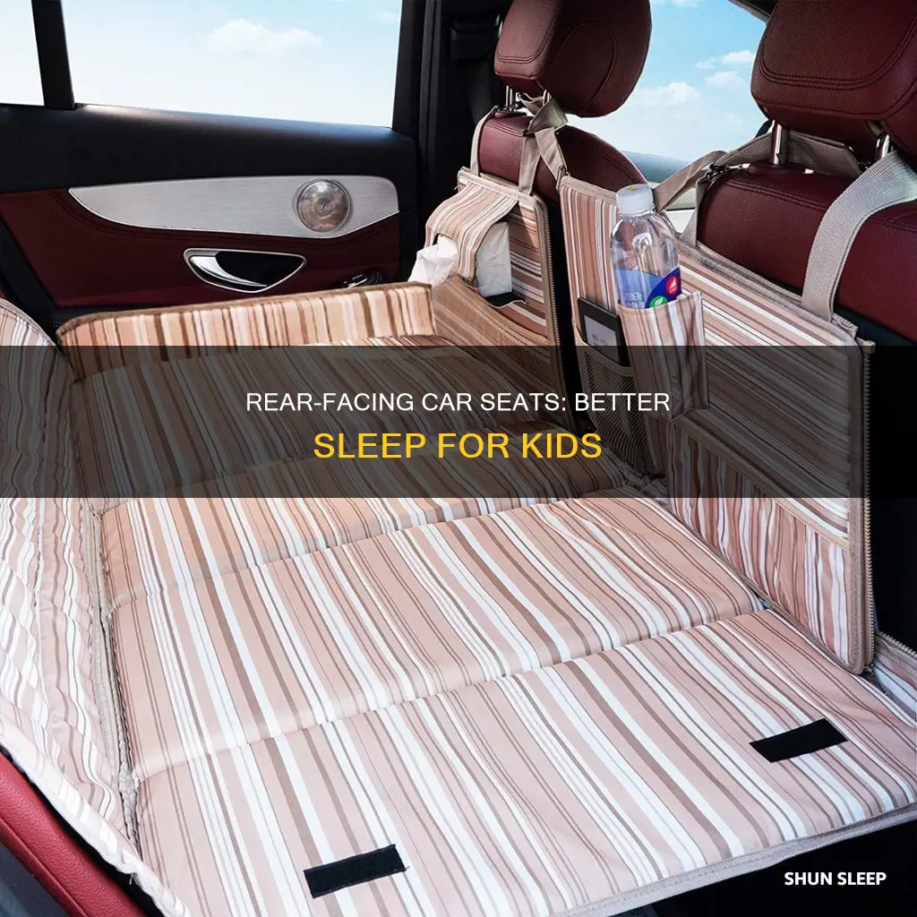 do kids sleep better rear facing or forward facing