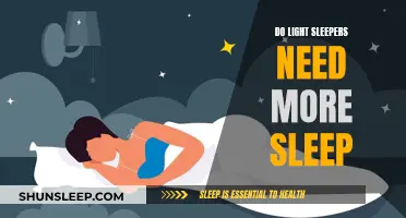 Light Sleepers: Do They Need More Rest?