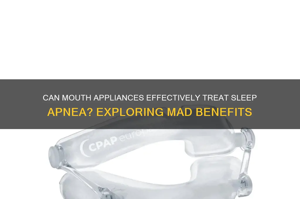do mad help with sleep apnea