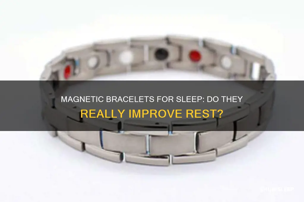 do magnetic bracelets help sleep