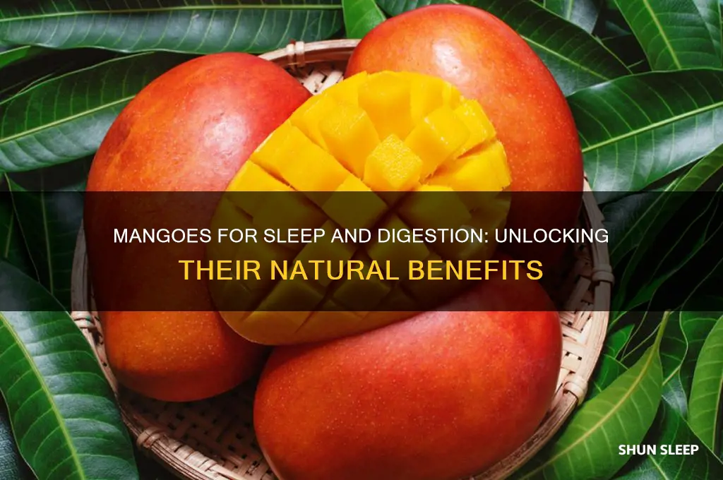 do mangoes help with sleep and digestion