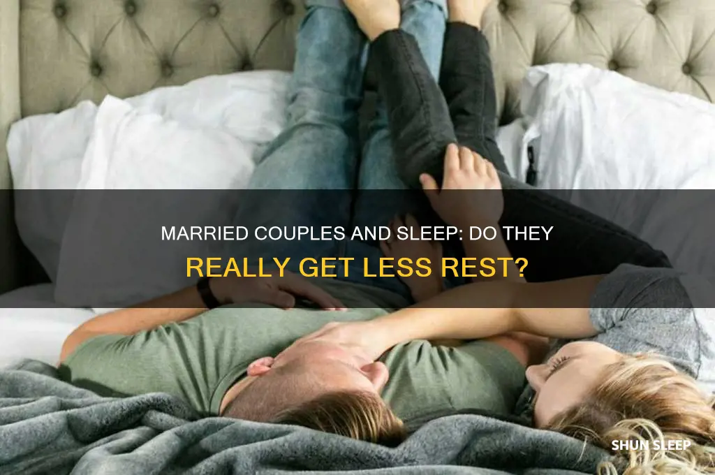 do married couples get less sleep