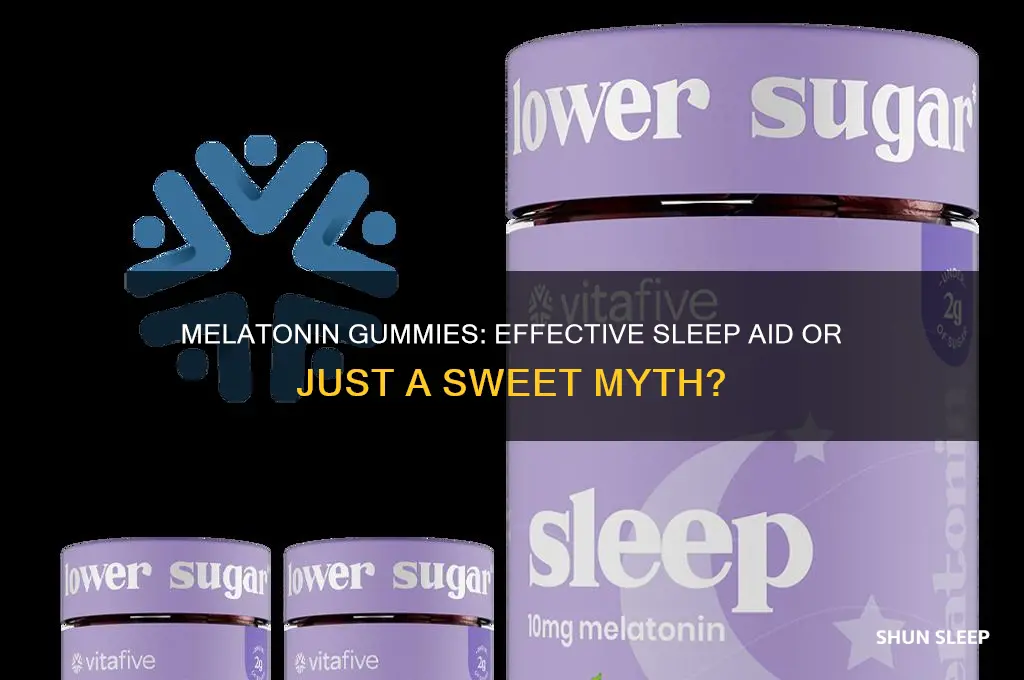 do melatonin gummies help you sleep