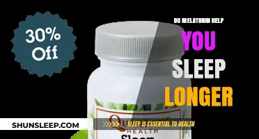 Melatonin and Sleep: Does It Really Help You Sleep Longer?