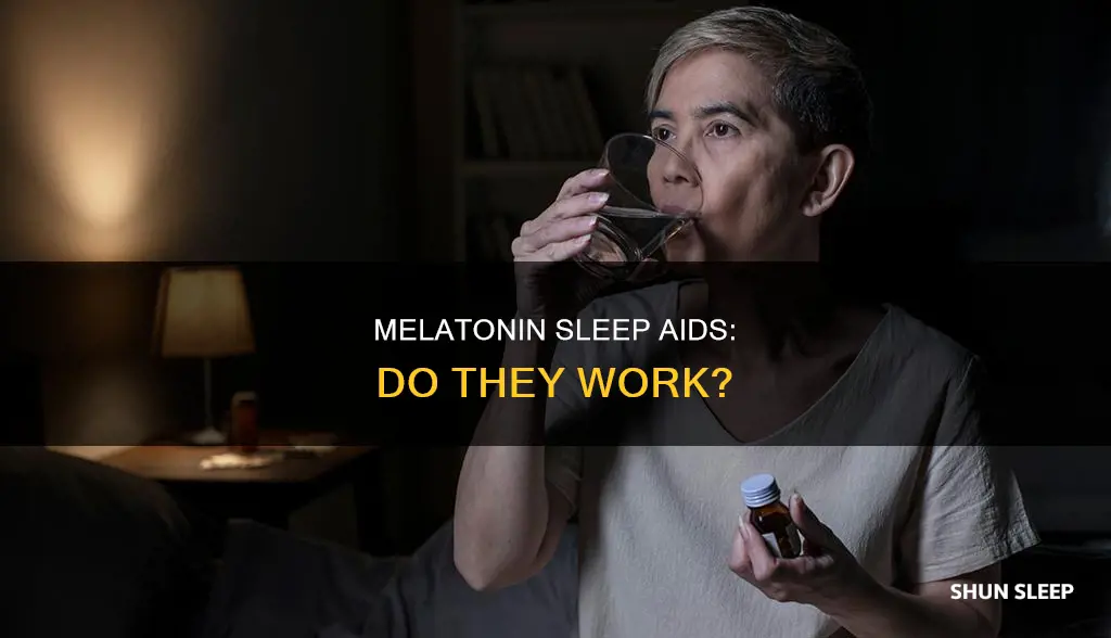 do melatonin sleep aids work