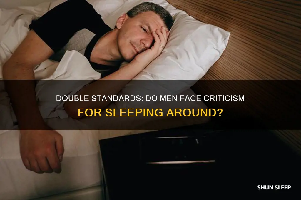 do men get criticize for sleeping around