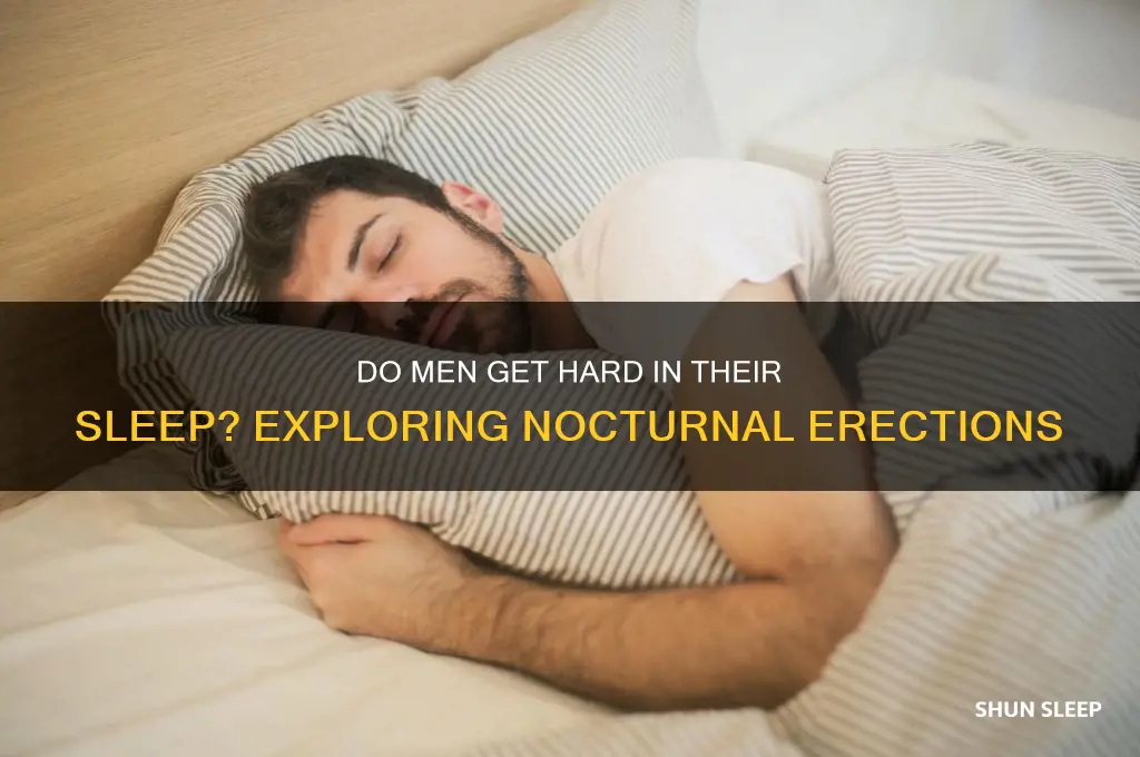 do men get hard in their sleep