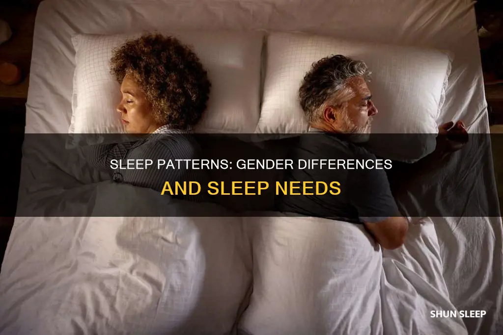 do men need less sleep