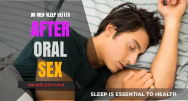 Oral Sex: A Man's Secret Sleep Aid?
