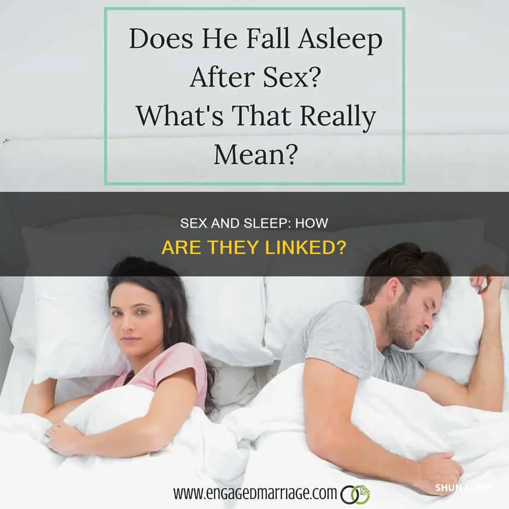 do men sleep better after sex