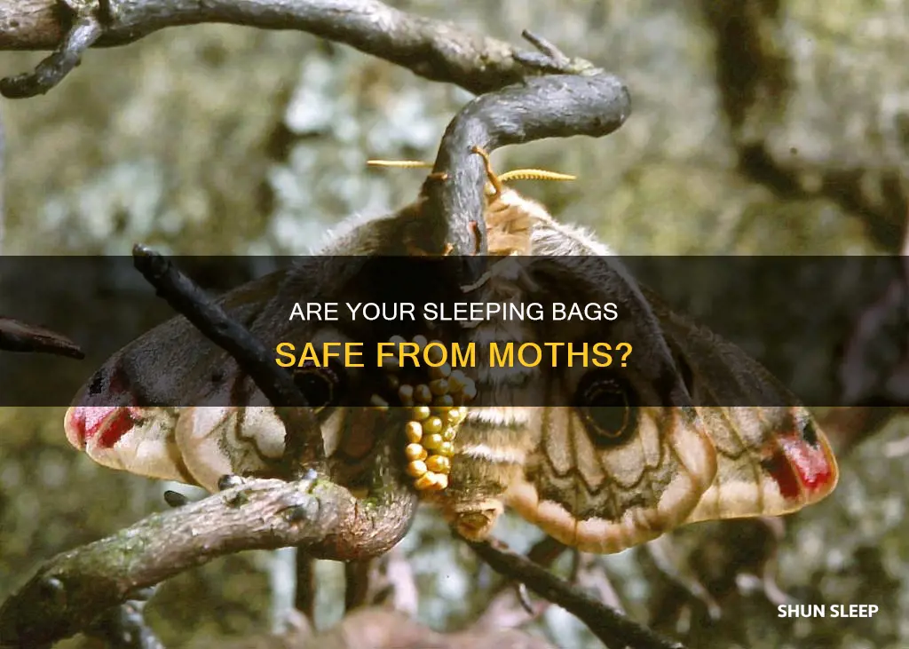 do moths eat sleeping bags